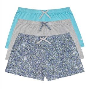 Jane and Bleecker Womens Pajama Sleep Shorts, 3 pk